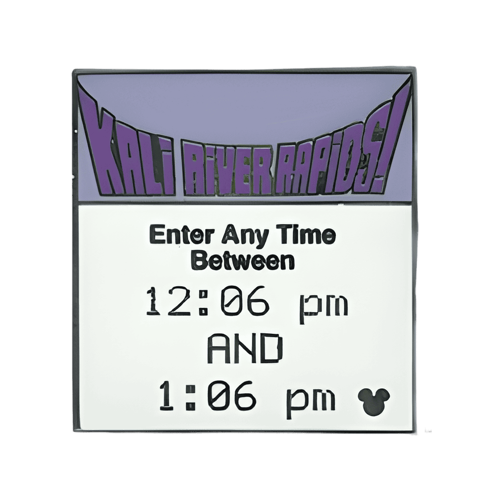 Kali River Rapids Disney pin