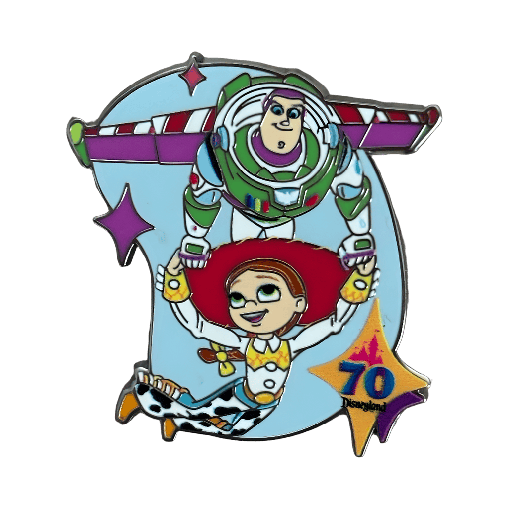 Buzz and Jessie Disney pin