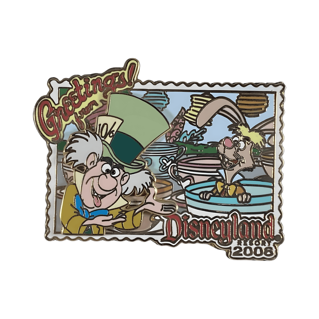 Mad Tea Party - Mad Hatter & March Hare Disney pin