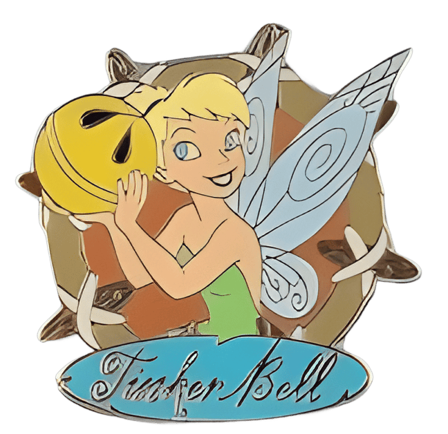 Tinker Bell with Bell Disney pin
