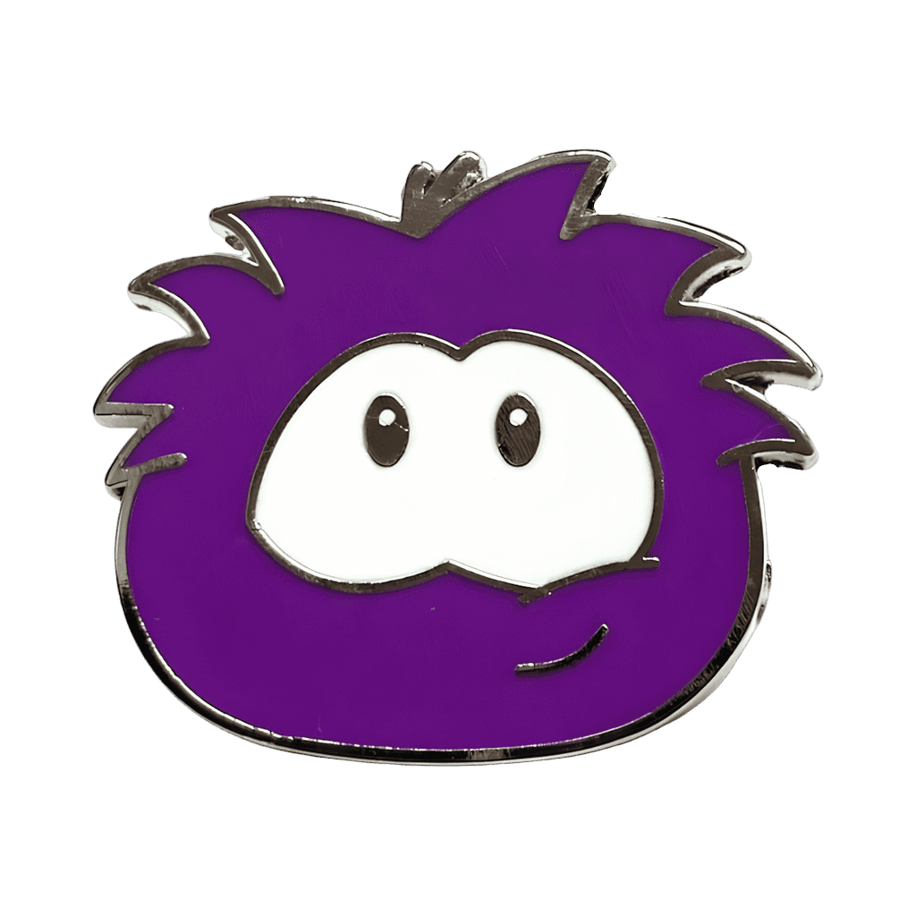 Club Penguin Puffles (Purple) Disney pin