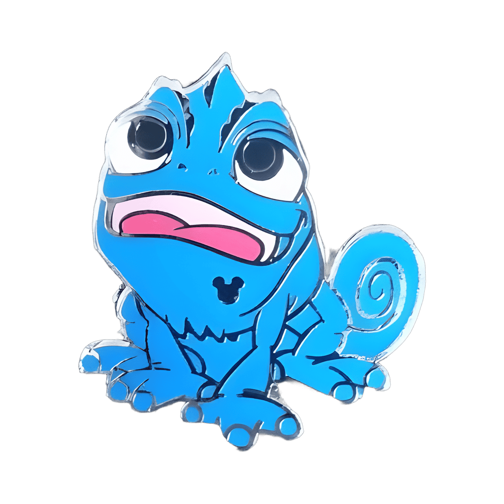Pascal (Blue) Disney pin