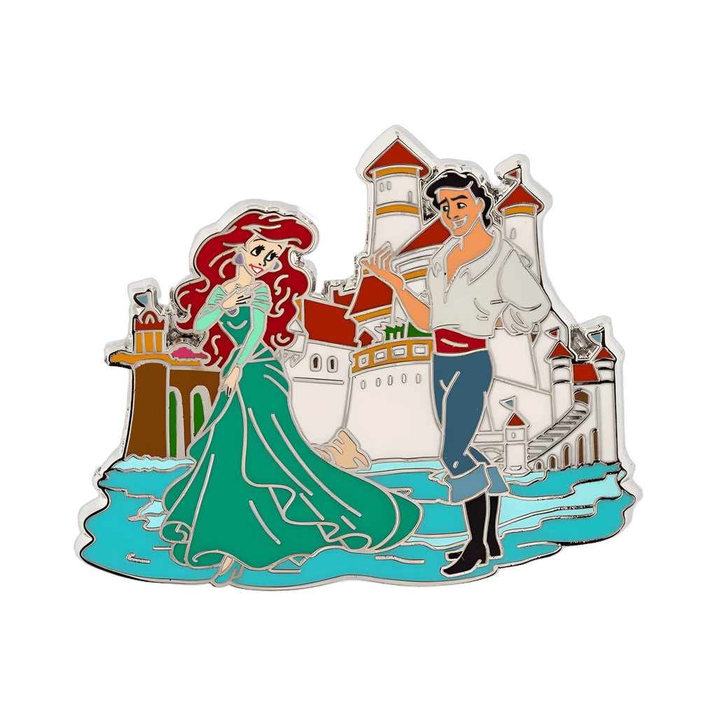 Fairytale Couples Booster Set — Ariel and Eric Disney pin