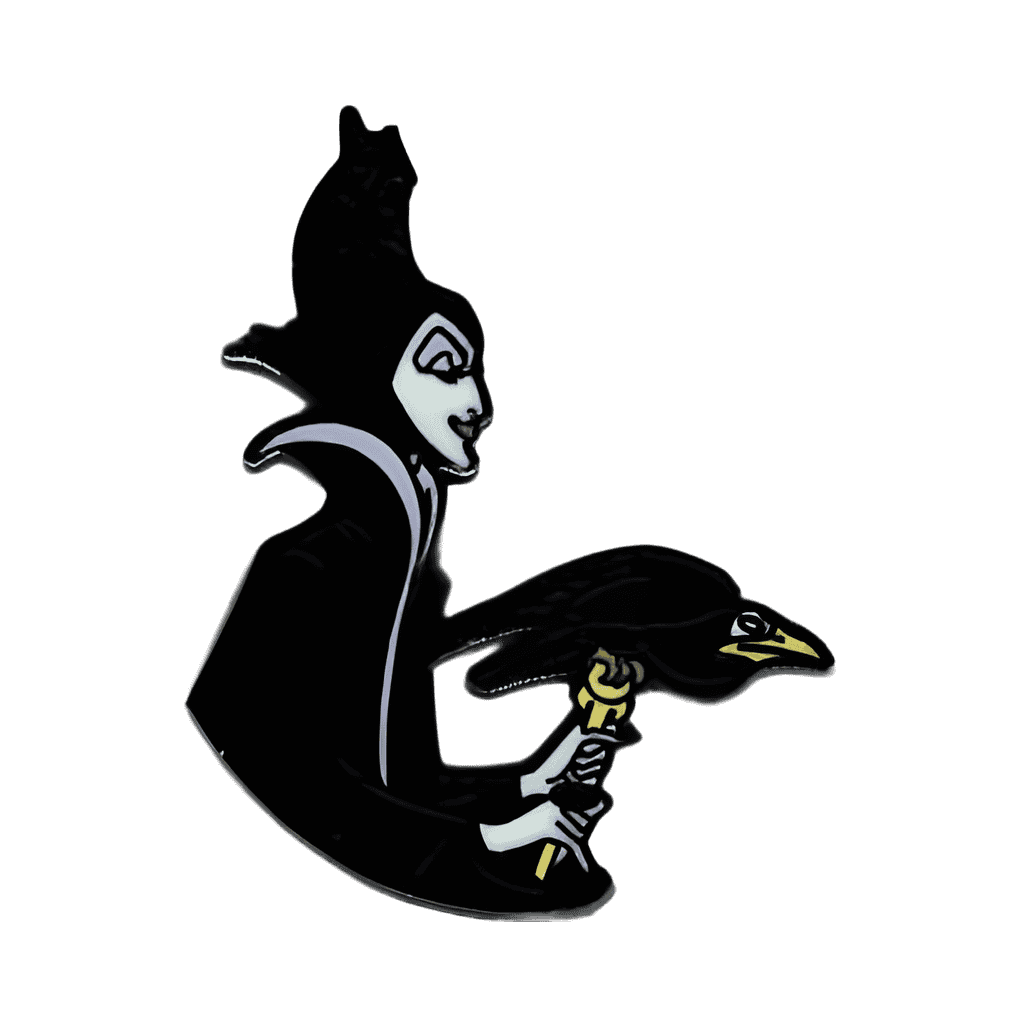 Maleficent & Diablo Disney pin