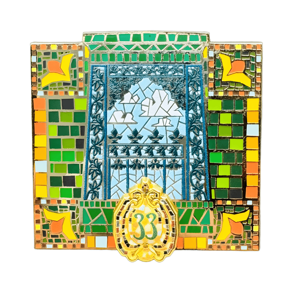 Balcony - Emerald 55th Anniversary Disney pin