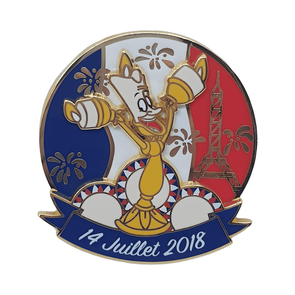 14 juillet 2018 Lumiere Disney pin