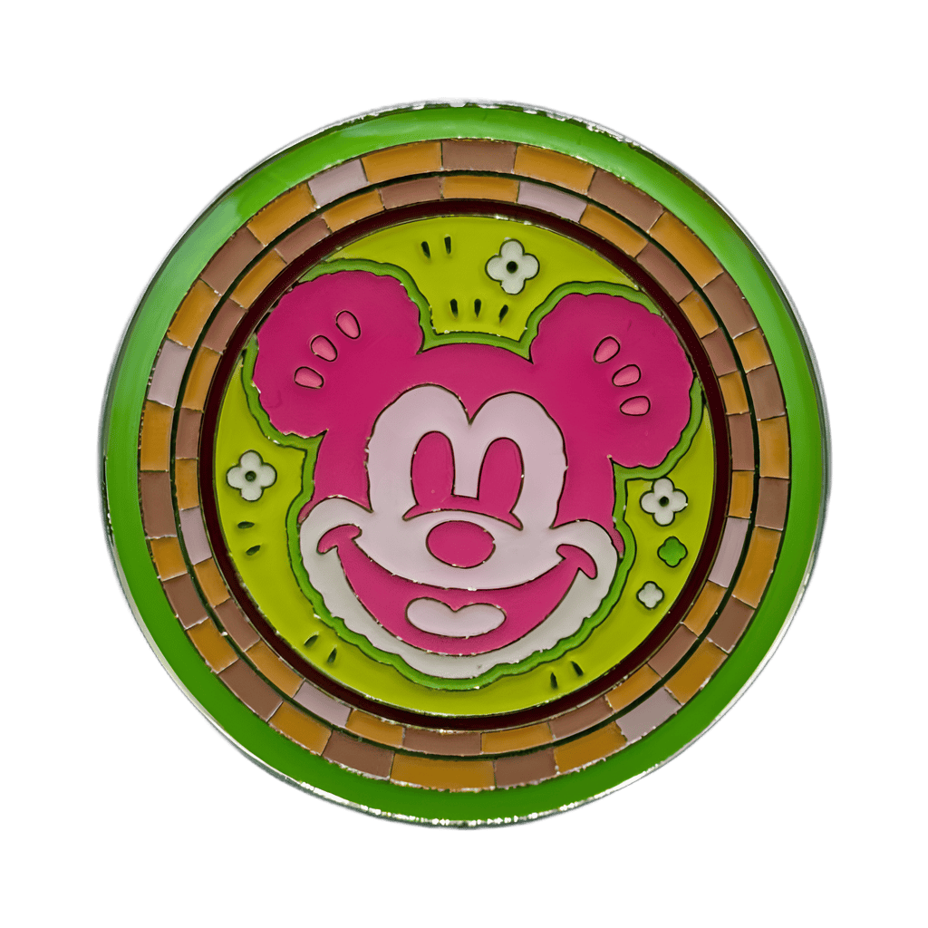Mickey Mouse Floral at Tokyo Disneyland Entrance Disney pin