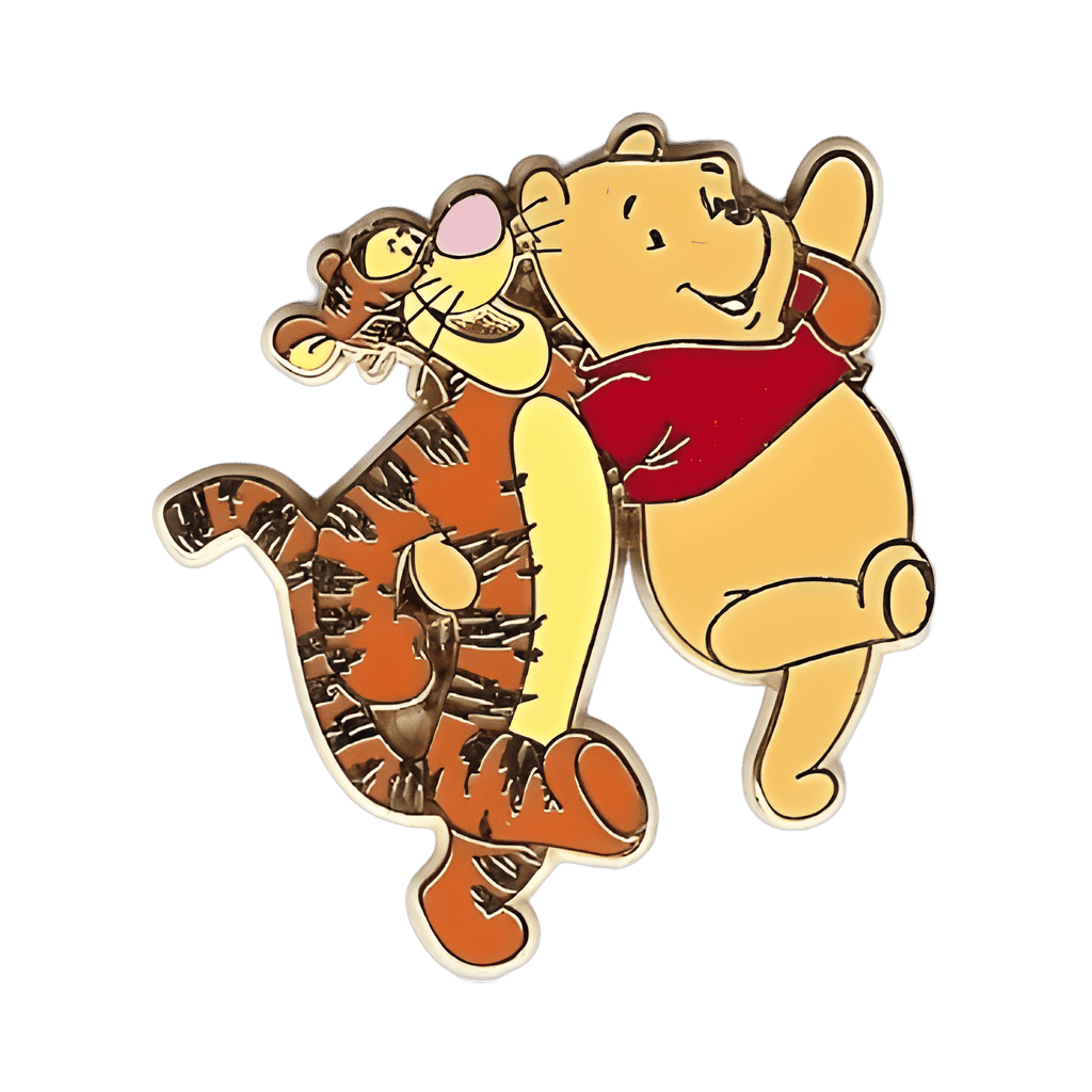 Winnie the Pooh and Tigger Walking Disney pin
