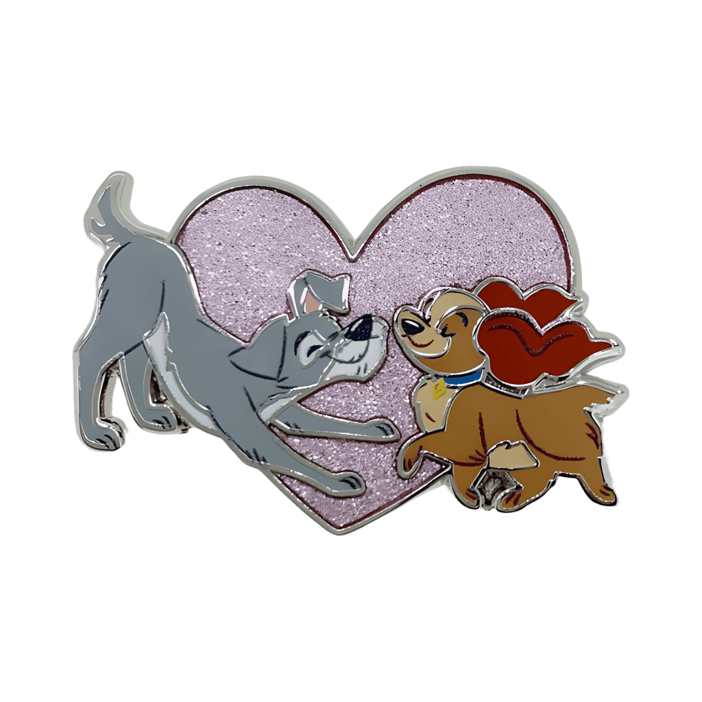 Lady and Tramp Disney pin