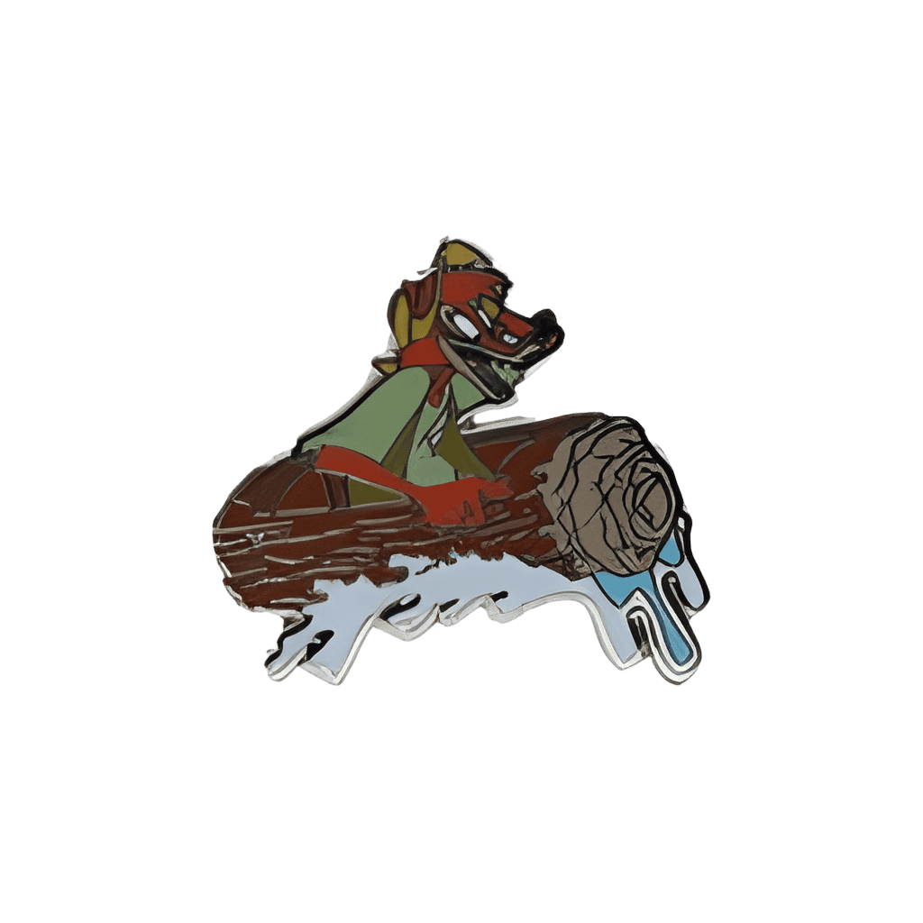 Rides Mystery Collection - Br'er Fox in Splash Mountain Log Disney pin
