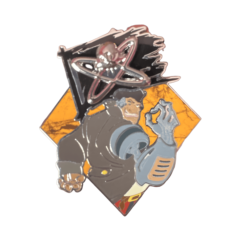 John Silver Disney pin