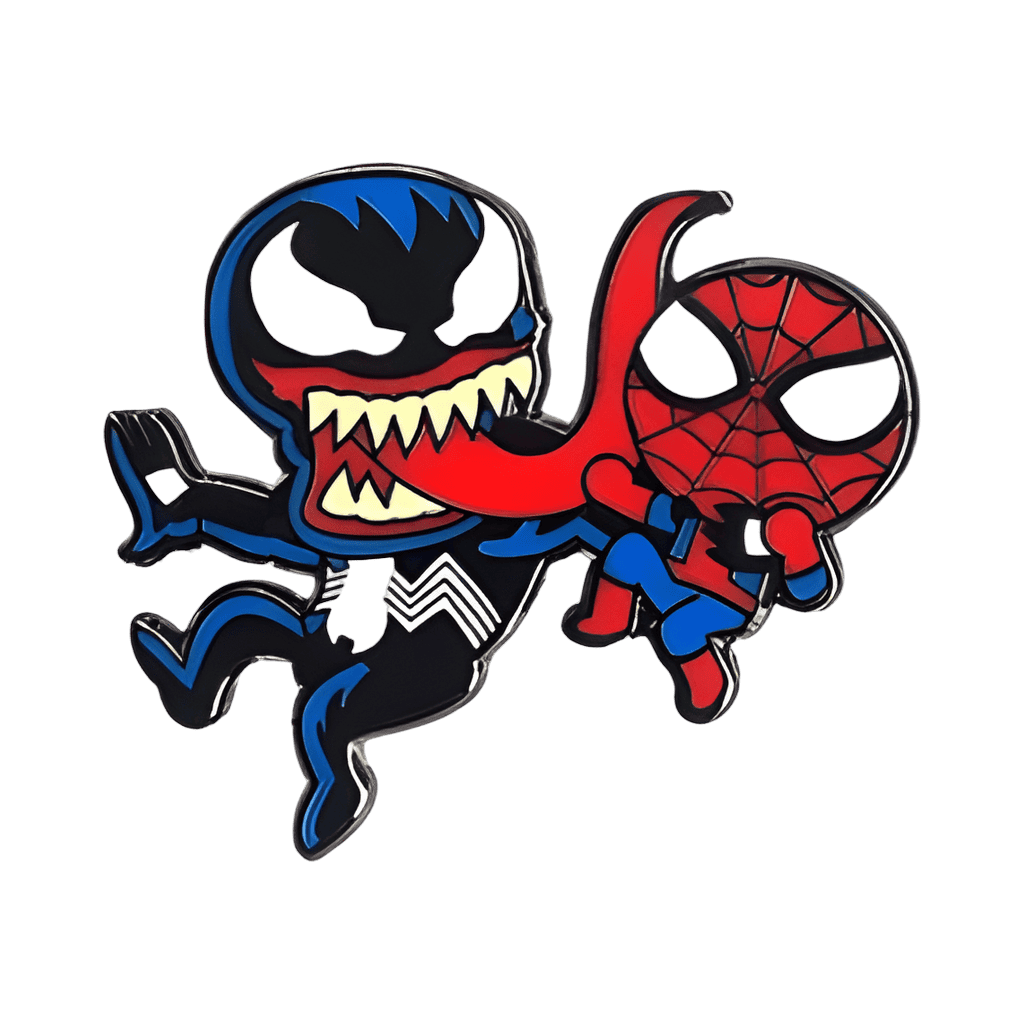 Spider-Man vs Venom Disney pin