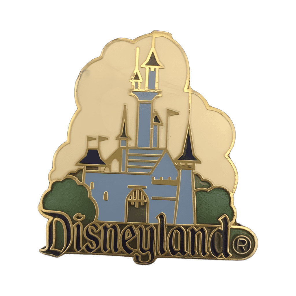 Stylized Sleeping Beauty Castle Disney pin