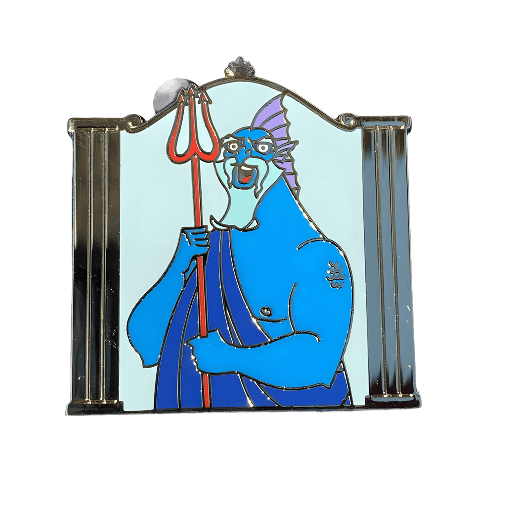 Poseidon Disney pin