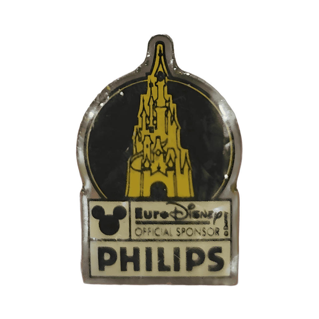 Euro Disney Official Sponsor - Philips Disney pin