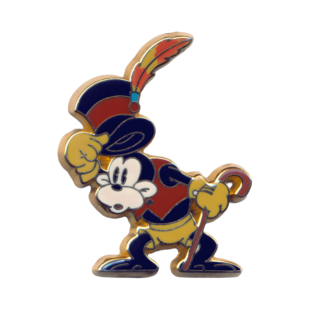 Monkey Wearing a Top Hat Disney pin