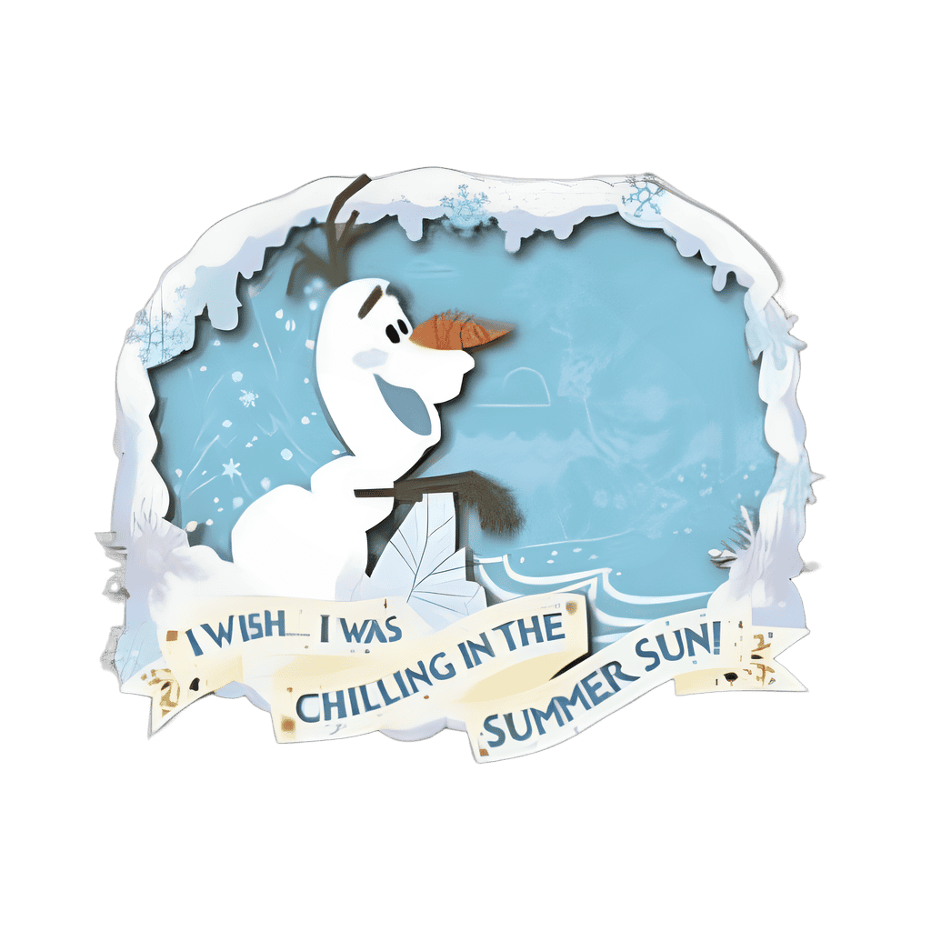 Series 2 - Olaf (I Wish...) Disney pin