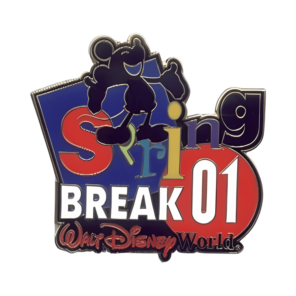 DTD Pin Celebration Countdown Spring Break Mickey Disney pin