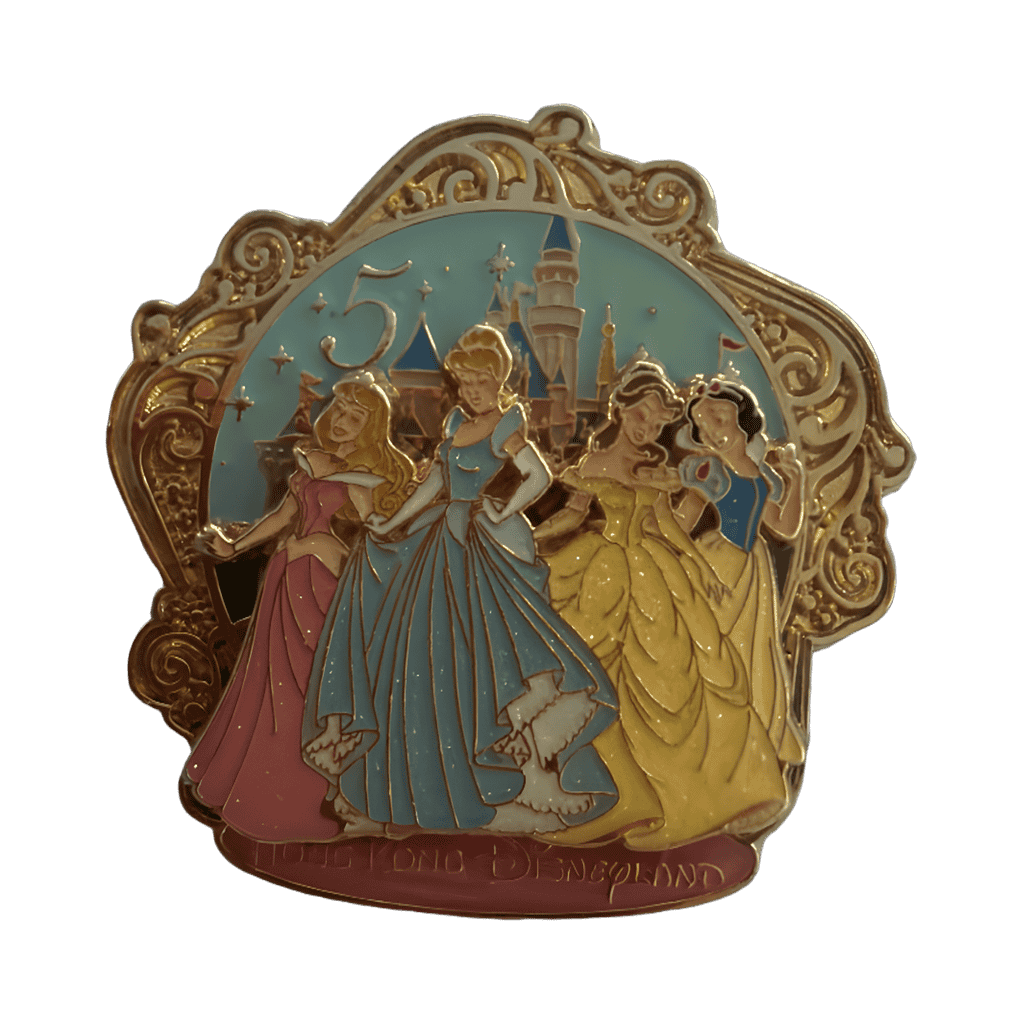 HKDL 5th Anniversary - Princesses Disney pin