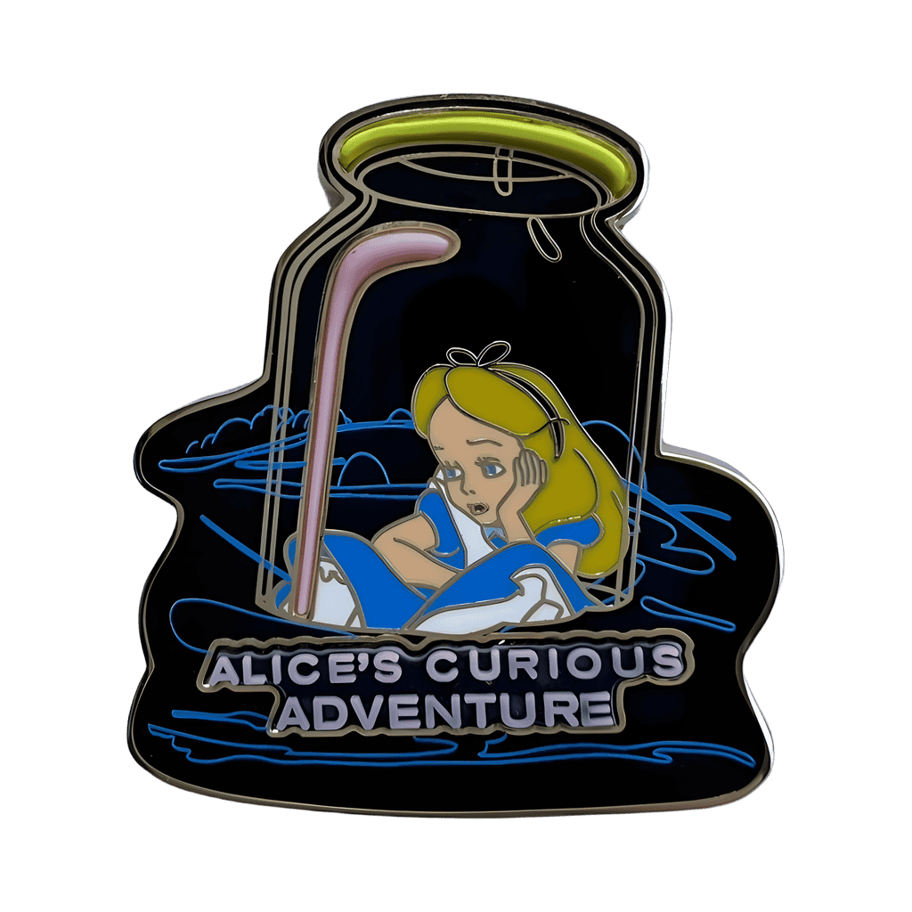 Alice’s Curious Adventure Disney pin