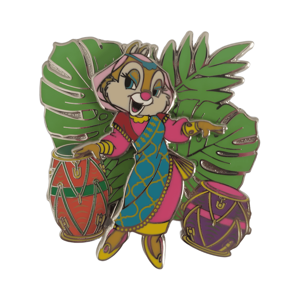 Clarice with Drums Disney pin