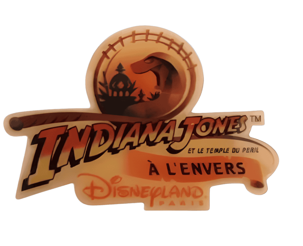 Indiana Jones à L’envers Disney pin