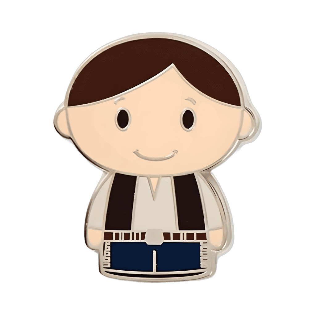 Han Solo Disney pin
