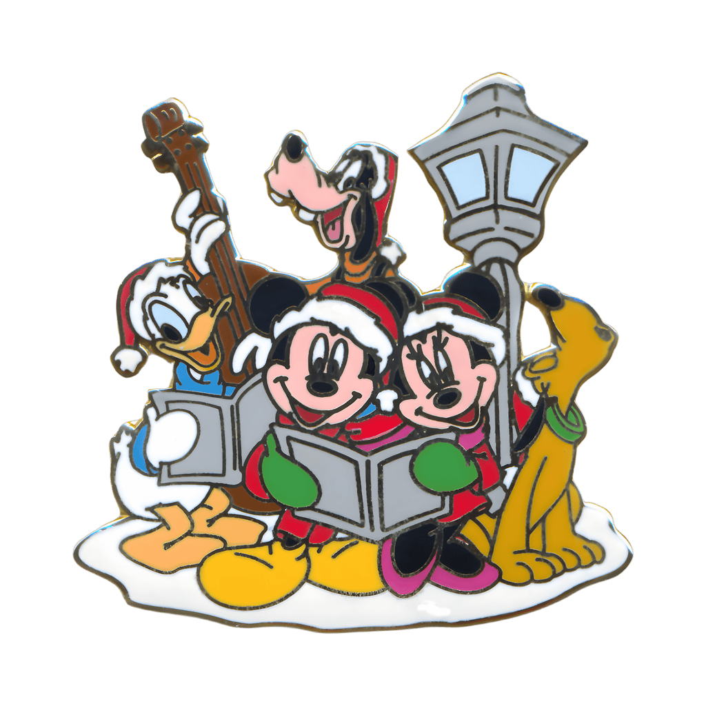 The Fab 5 Singing Christmas Carols Disney pin
