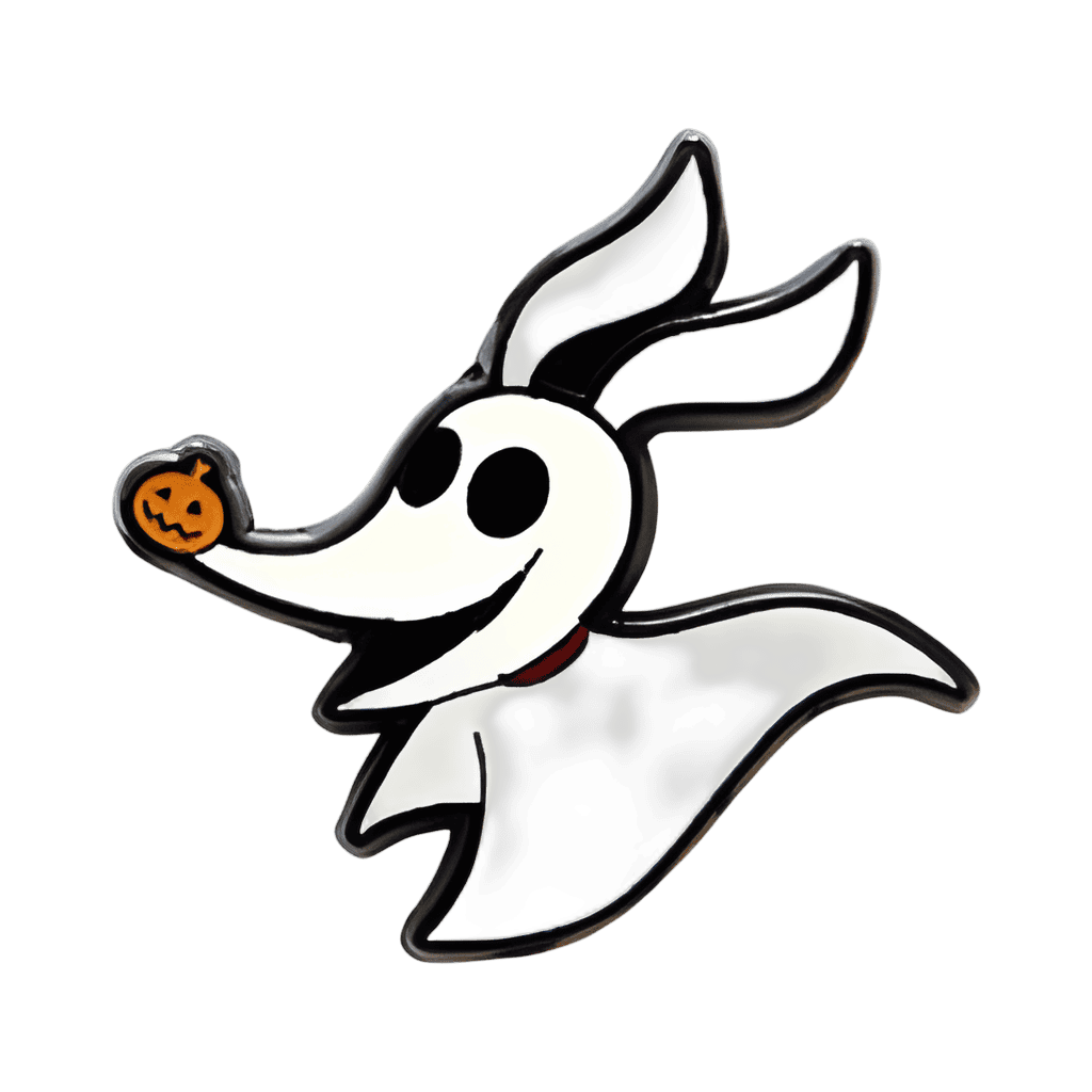 Nightmare Before Christmas Jack Skellington & Zero pin set - Zero Disney pin