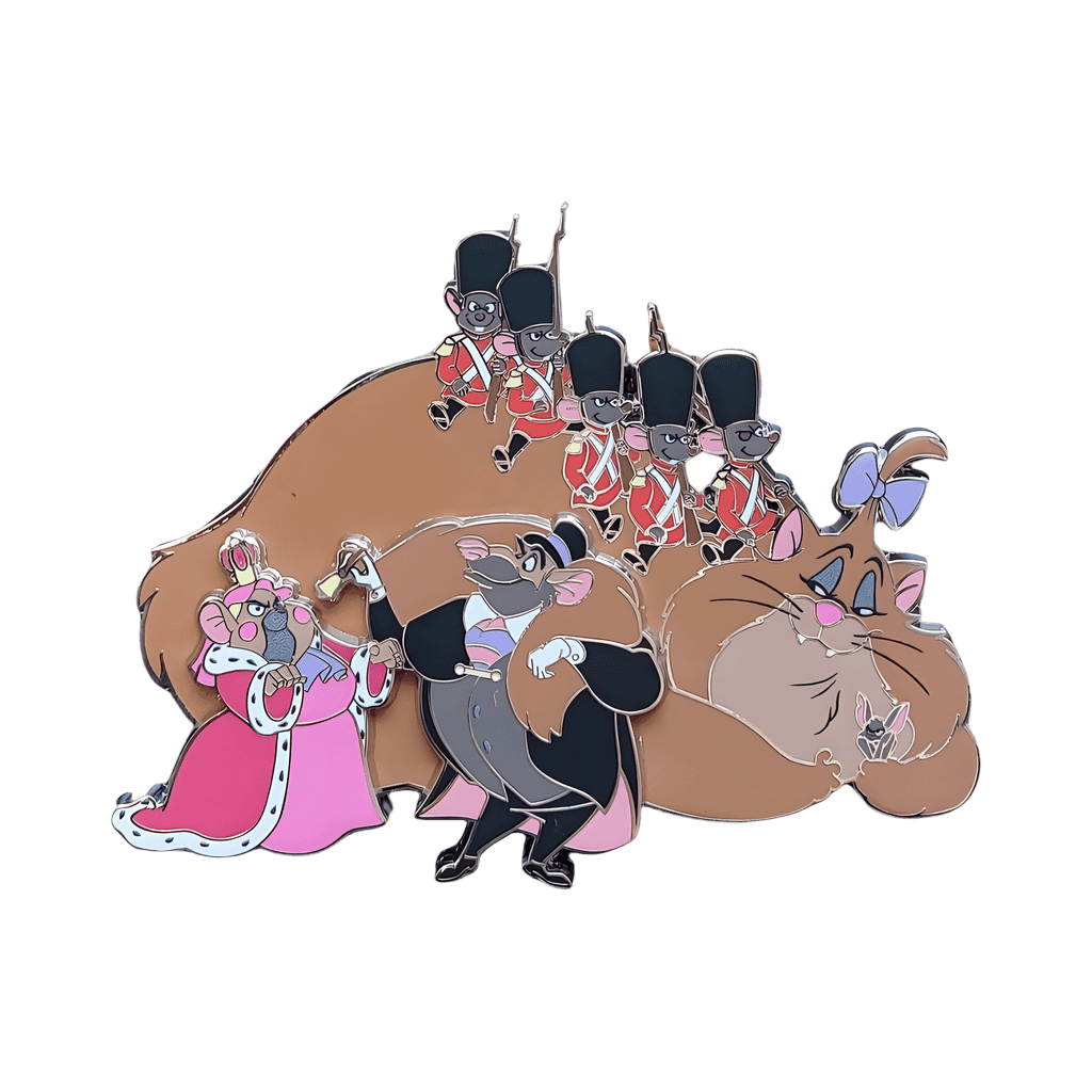 Ratigan and Felicia Disney pin