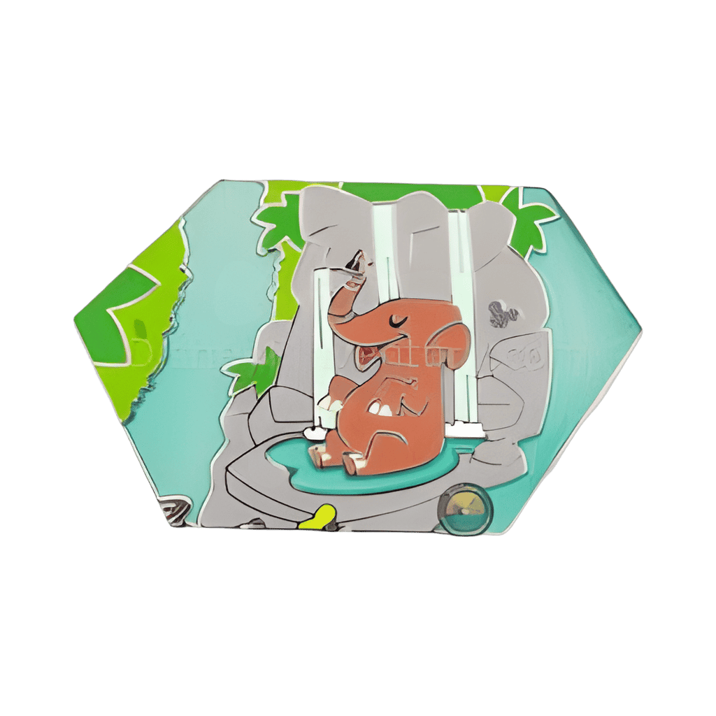 Elephant Bath Disney pin