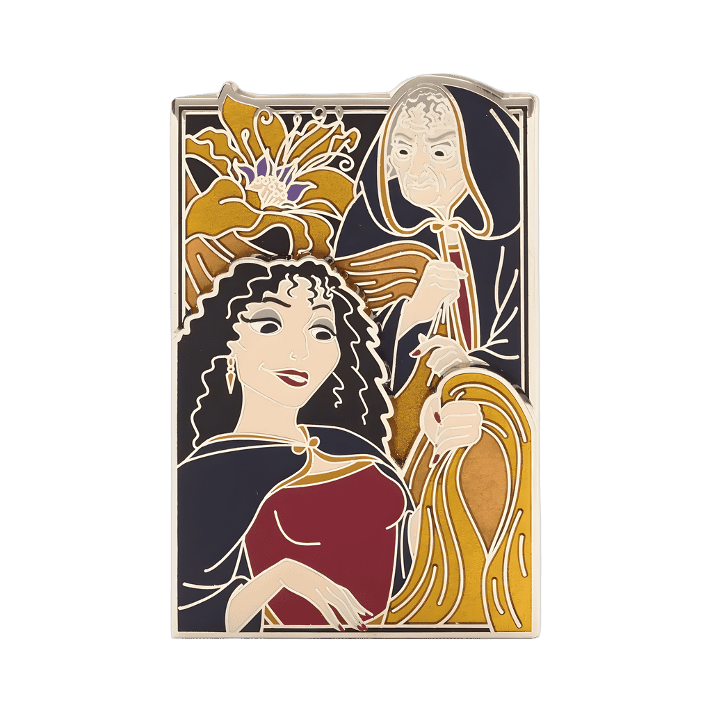 Mother Gothel - Our Transformation Story Series Disney pin