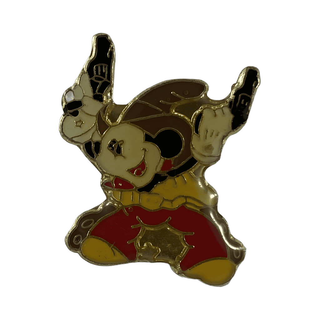 Two gun Mickey Cowboy Disney pin