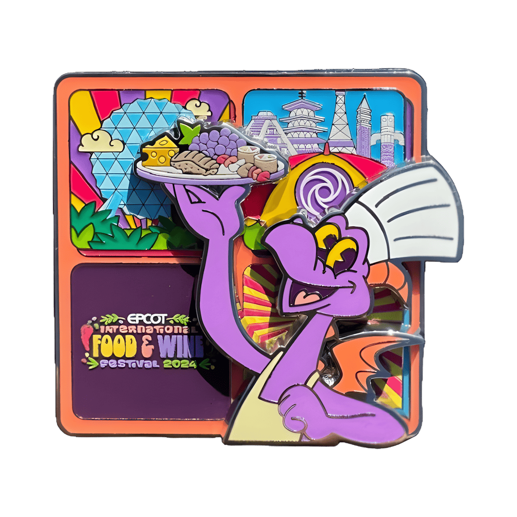 Chef Figment Disney pin