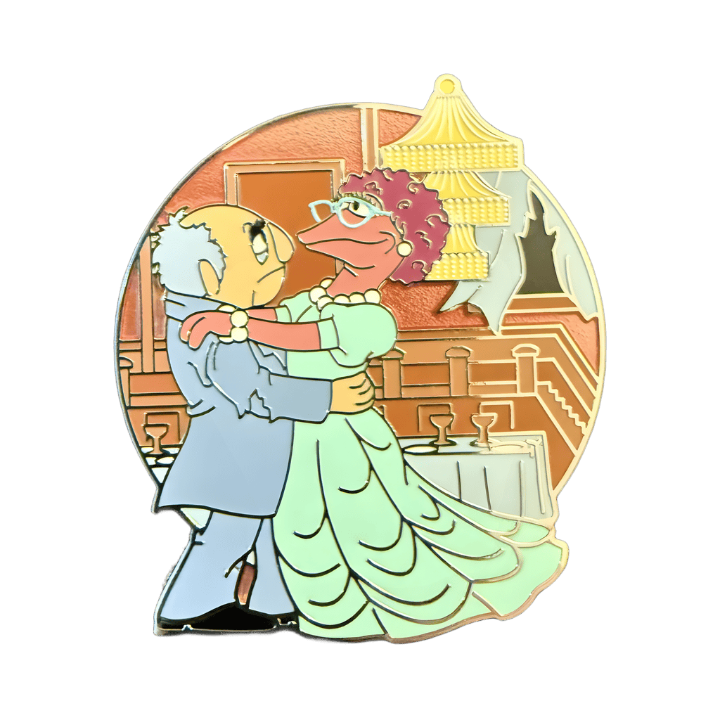George the Janitor & Mildred Huxtetter as the Ballroom Ghosts Disney pin