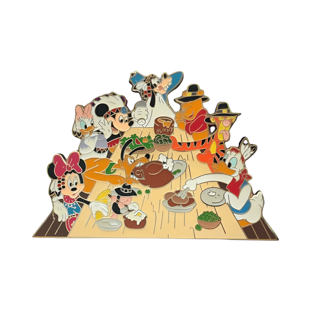Winnie the Pooh and Pals with Sensational 6 - Dinner Disney pin
