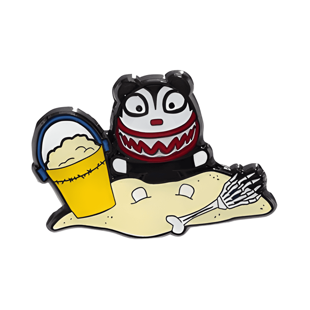 Scary Teddy in the Sand Disney pin