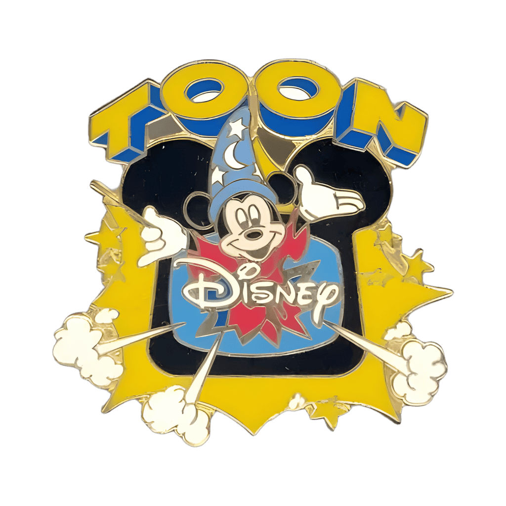 1998 Logo with Sorcerer Mickey Disney pin