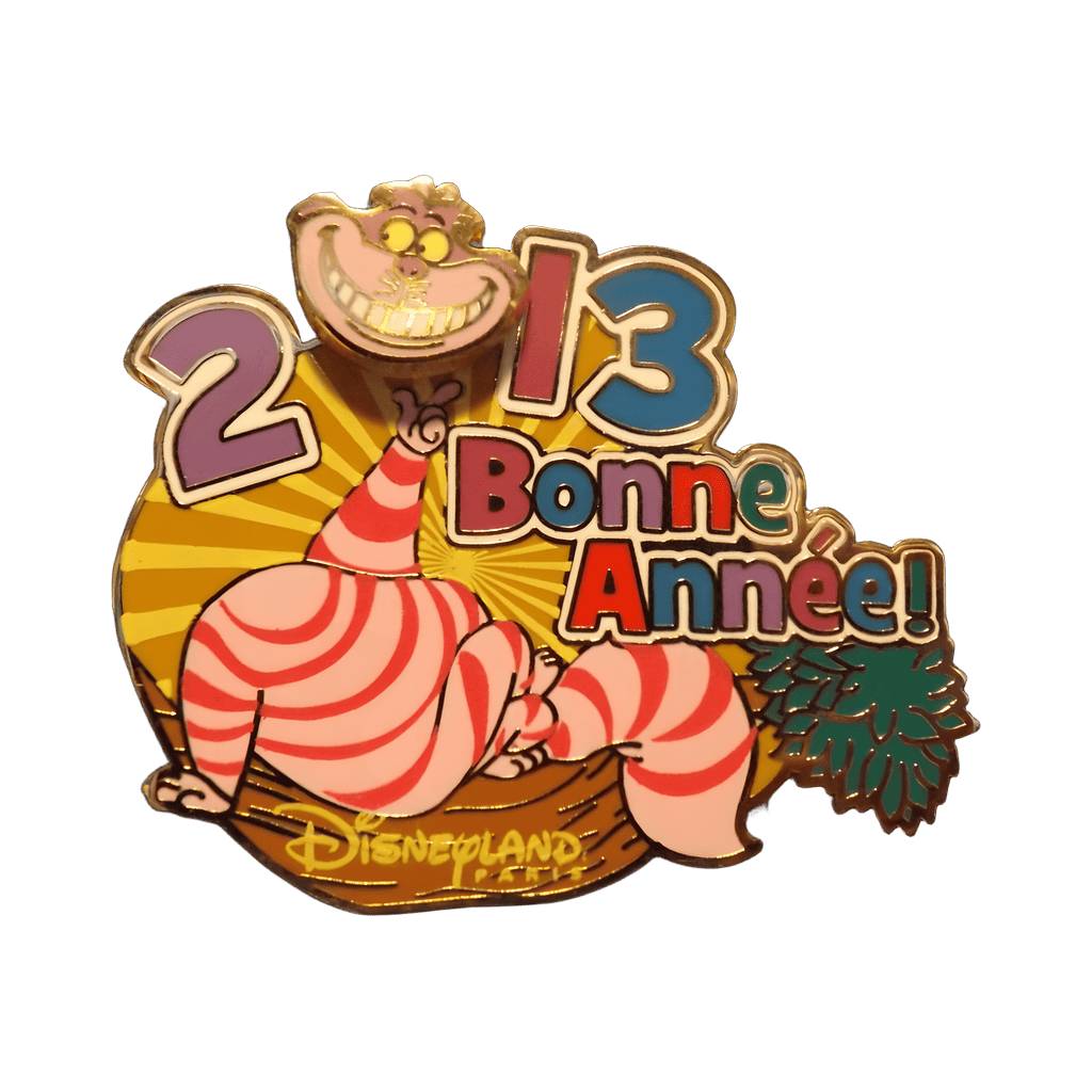 Bonne Année 2013 - Cheshire Cat Disney pin