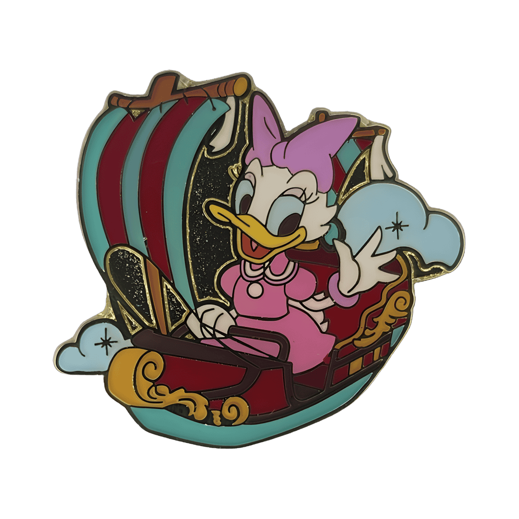 Peter Pan's Flight - Daisy Duck on Pirate Ship Disney pin
