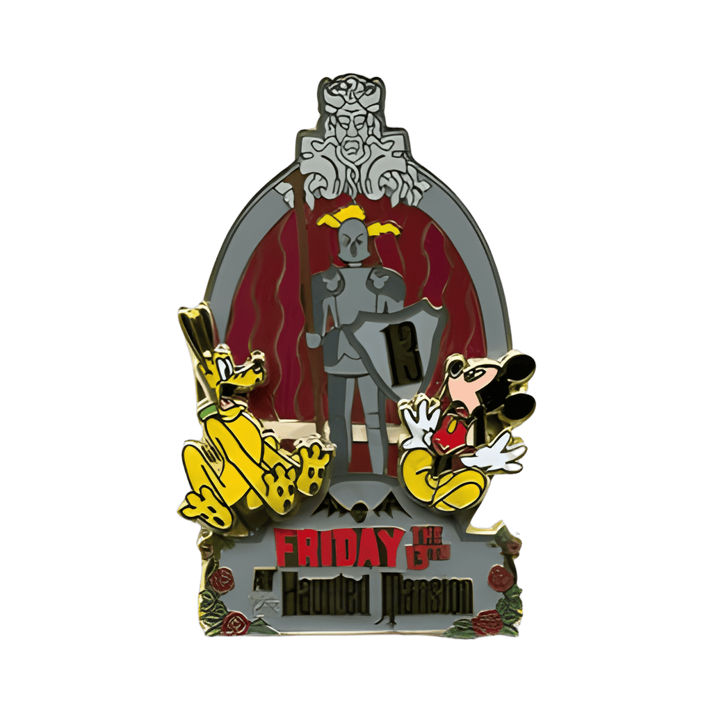 Mickey & Pluto with Armor Disney pin