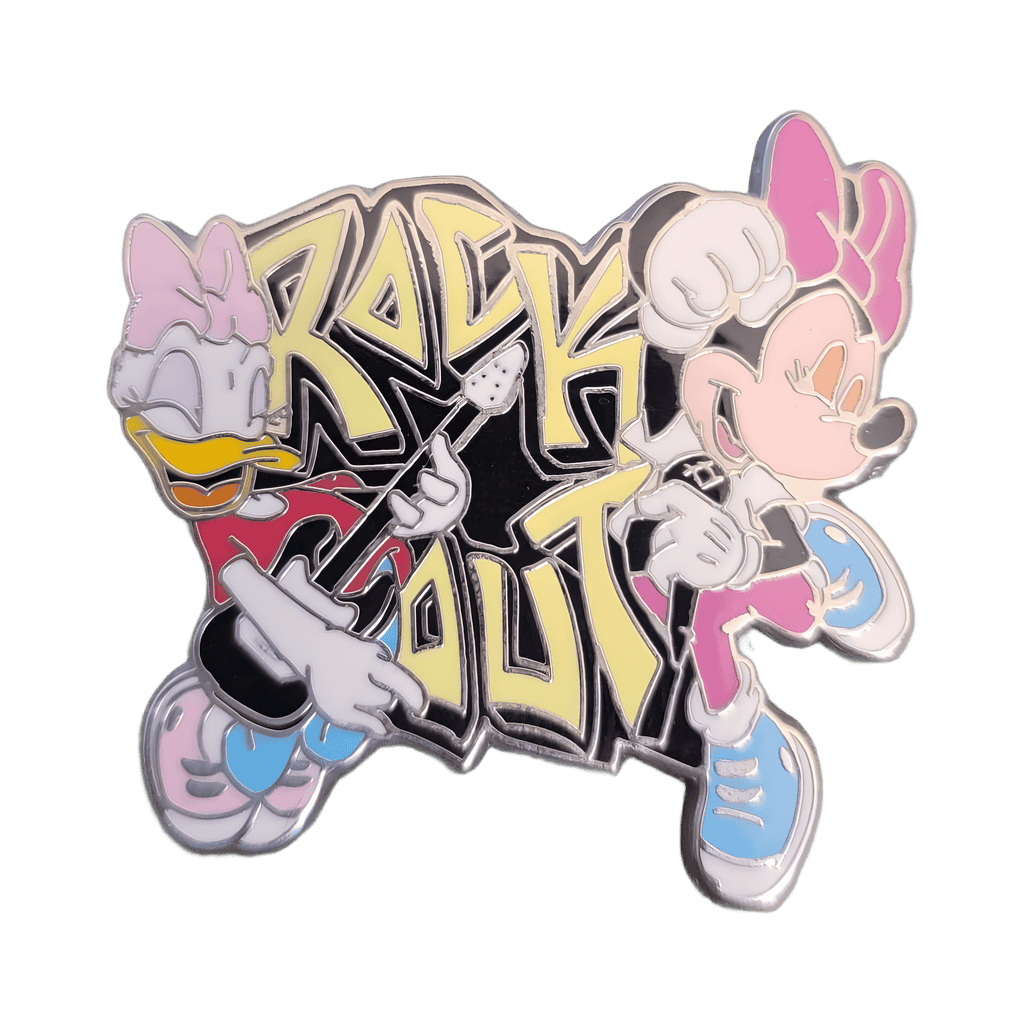 Rock Out - Minnie Mouse and Daisy Duck Disney pin