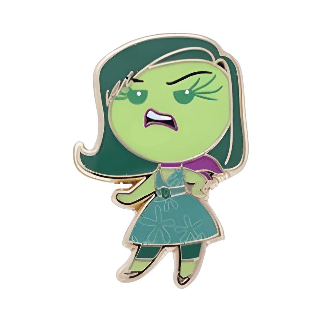 Disgust Disney pin