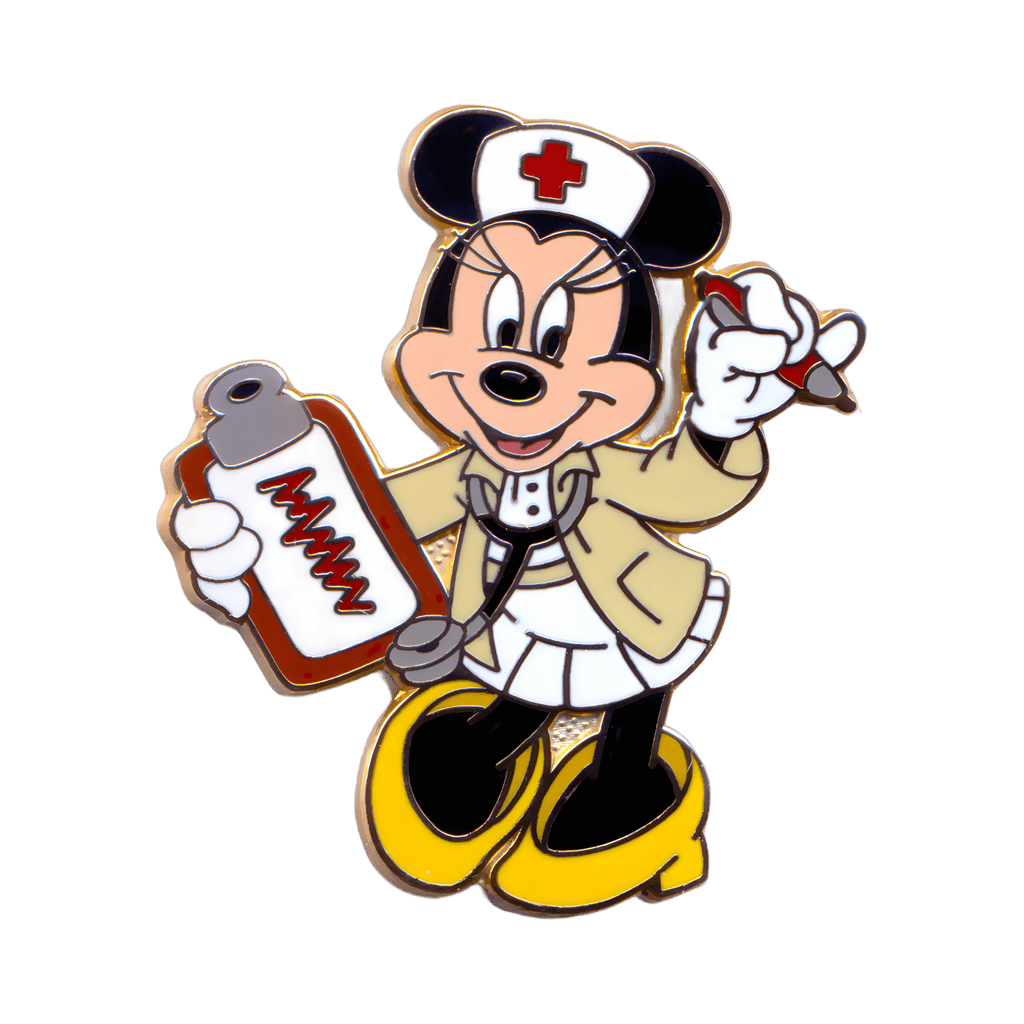 Traditional Nurse Minnie Disney pin