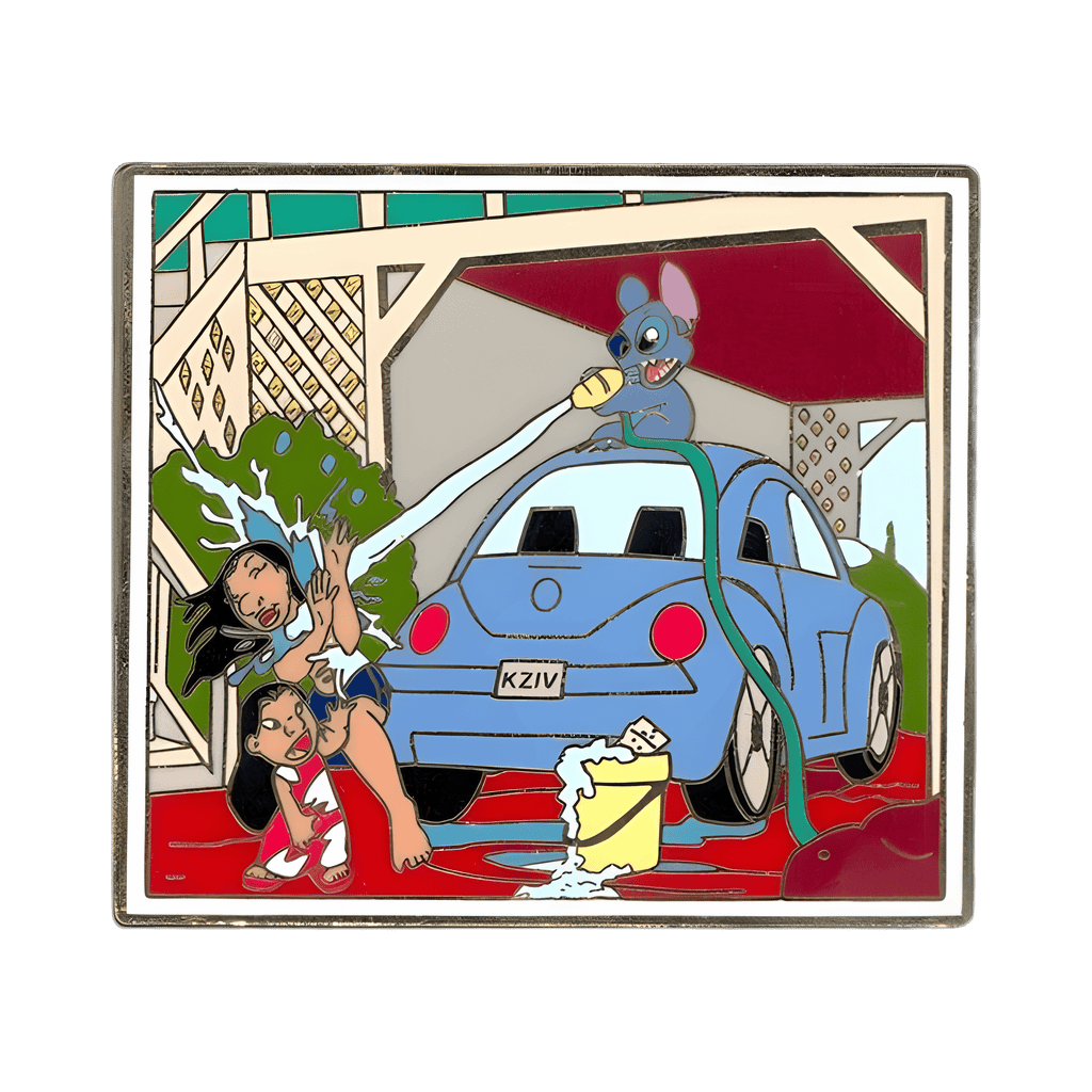 Lilo and Stitch - Washing Nani’s Car Disney pin