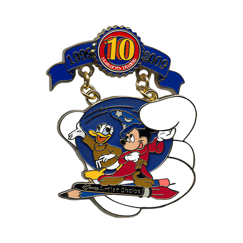 Sorcerer Mickey and Donald Collection Disney pin