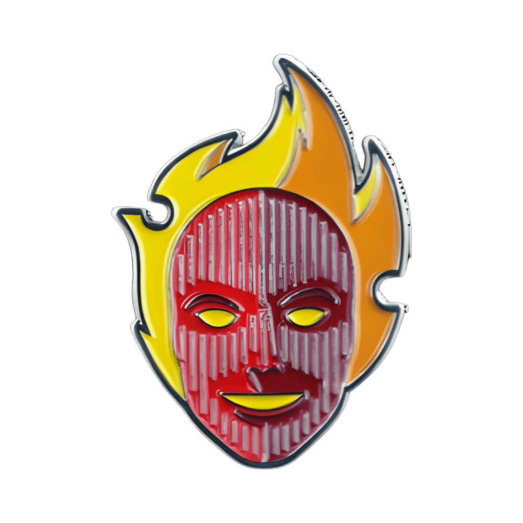 Human Torch Disney pin