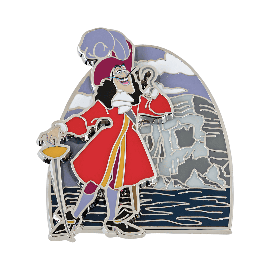 Captain Hook Disney pin