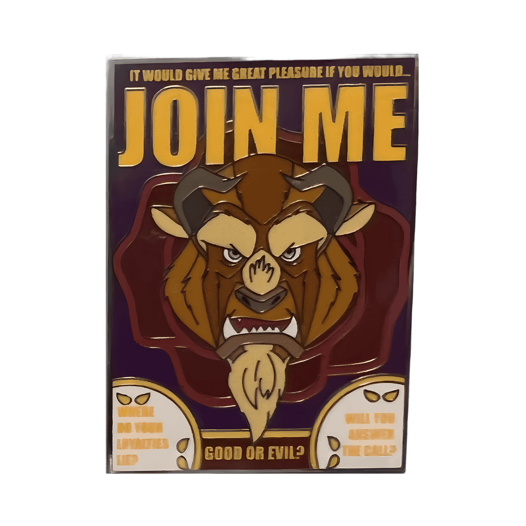 The Beast Disney pin