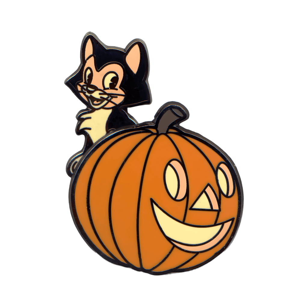 Figaro behind a Pumpkin - Set #6 Disney pin